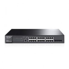 TP-LINK T2600G-28MPS(TL-SG3424P)24 埠 Gigabit L2 網管型PoE交換器